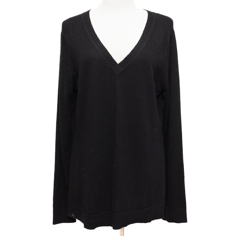 New 41 Hawthorn Merino Wool V-Neck Sweater Size Large